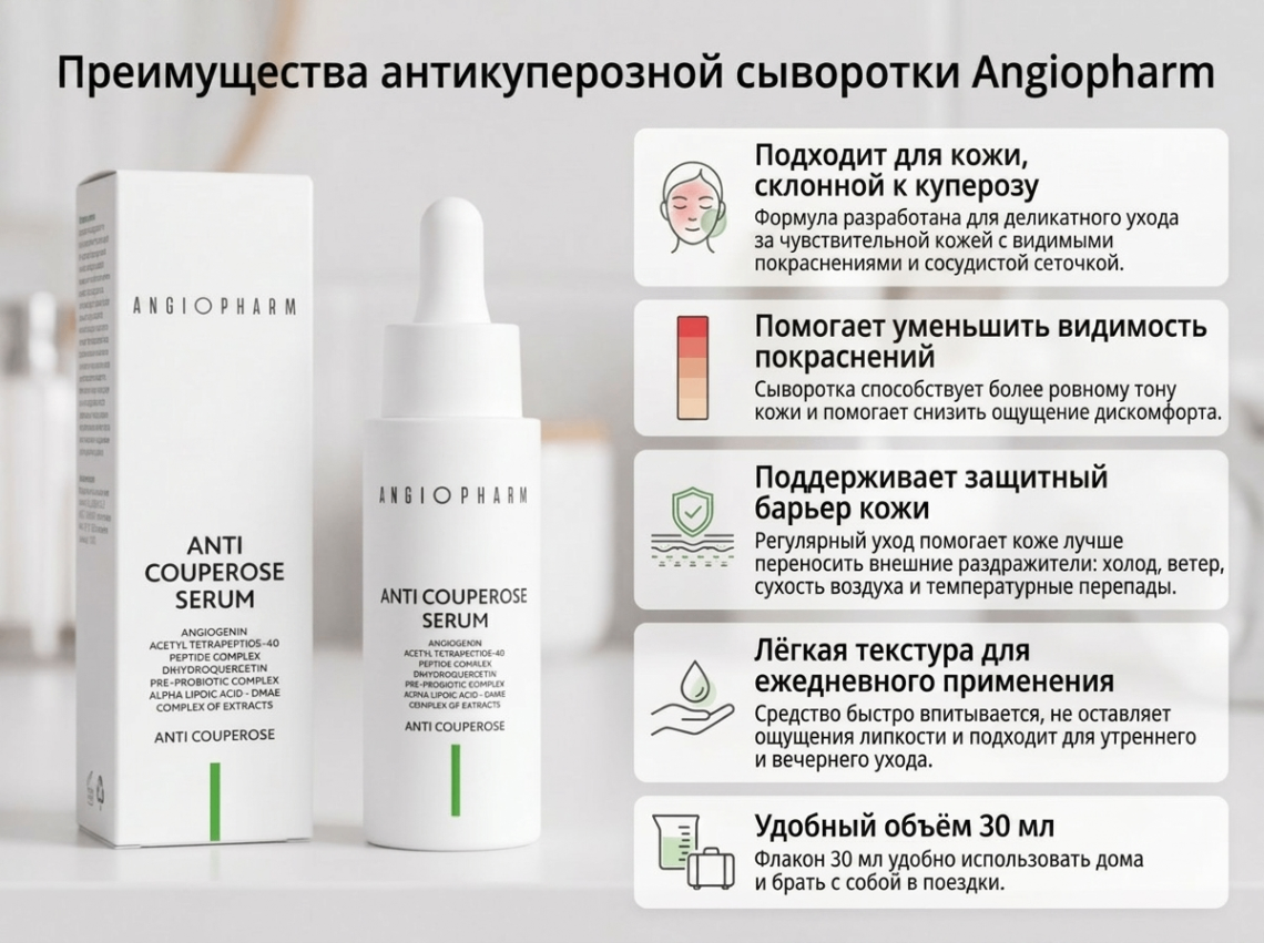 Преимущества антикуперозной сыворотки Angiopharm