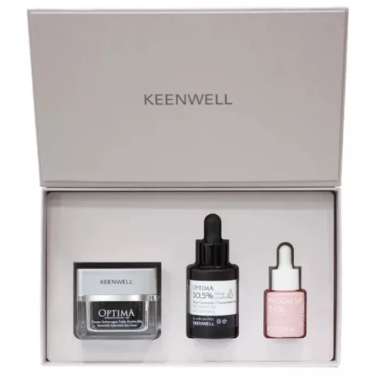 Набор из 3-х средств Optima Snowdrops, 50 мл + 30 мл + 15 мл | Keenwell |