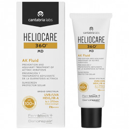 Флюид АК с тотальной защитой SPF 100+ Heliocare 360º MD AK Fluid Sunscreen 100+, 50 мл