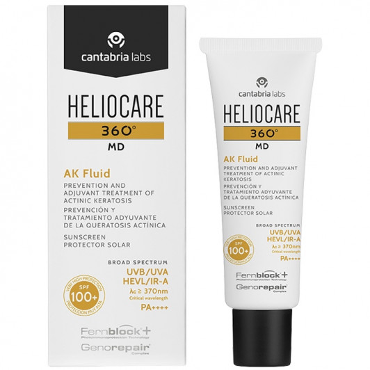 Флюид АК с тотальной защитой SPF 100+ Heliocare 360º MD AK Fluid Sunscreen 100+, 50 мл | Cantabria Labs |