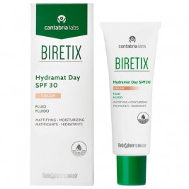 Дневной флюид для лица SPF 30 с тоном 50 мл BiRetix Hydramat Day Color SPF 30