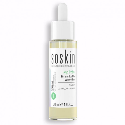 Сыворотка двойного действия Double correction serum, 30 мл | Soskin |
