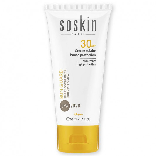 Солнцезащитный крем SPF 30 Sun cream high protection, 50 мл | Soskin |
