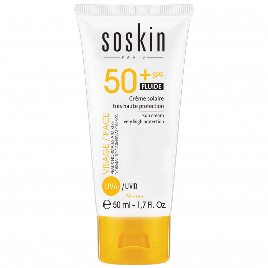 Солнцезащитный флюид Low-Tox SPF50+ Sun Cream Fluid, 50 мл | Soskin |