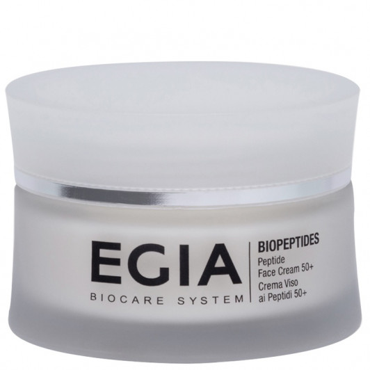 Крем пептидный ультраомолаживающий 50+ Peptide Face Cream 50+, 50 мл | EGIA |