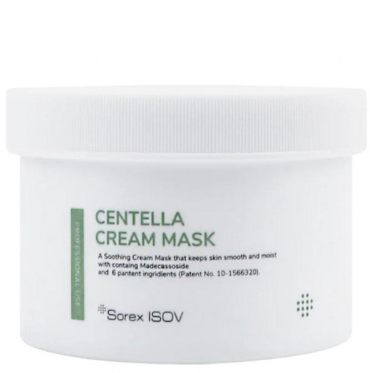 Крем-маска для сухой обезвоженной кожи Centella Cream Mask, 300 мл | iSOV Sorex |