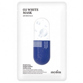 Осветляющая и увлажняющая маска на тканевой основе O2 Peeling Jewelry Mask, 25 мл