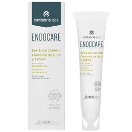 Крем-контур для глаз и губ регенерирующий омолаживающий Endocare Eye&amp;Lip Contour, 15 мл