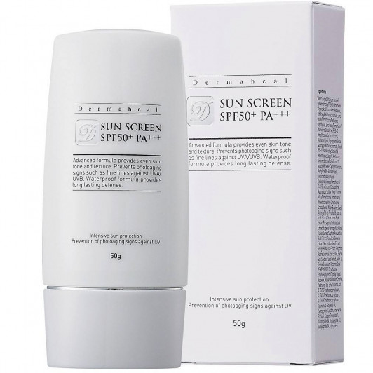 Солнцезащитный крем SPF 50+ Sun Screen SPF 50, 50 мл | Dermaheal |
