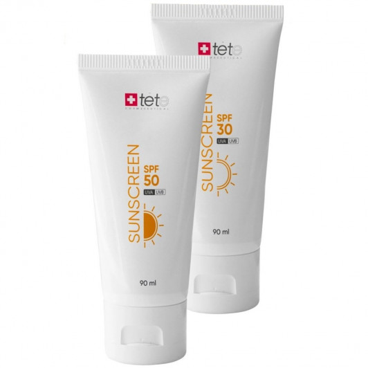 Крем фотопротектор Sunscreen SPF50 90 мл | TETe |